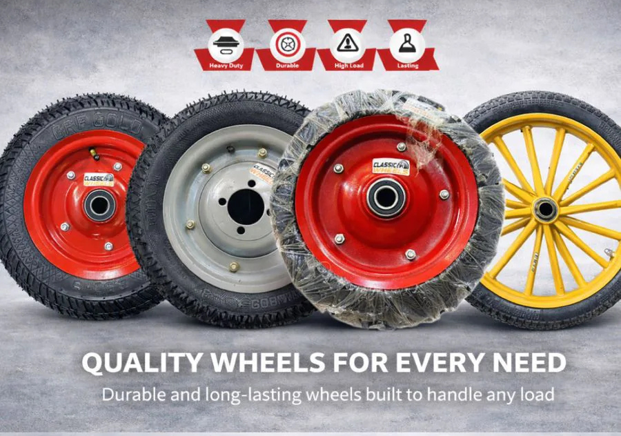 Wheelbarrow Tire & Trolley Wheels..
