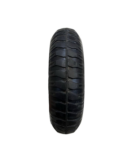 8×2 High quality imported Solid Rubber Wheel with 6203 Bearing / Tubeless | Cylinder Trolley, Hand Trolley & Utility Cart Use