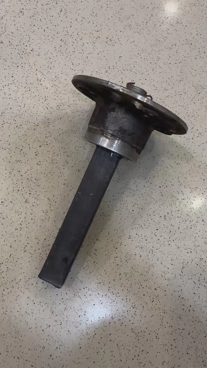 Heavy Duty 10 inch Food Cart wheel  Shaft  (Hub) type Shaft | Trolley & Cart Axle Rod
