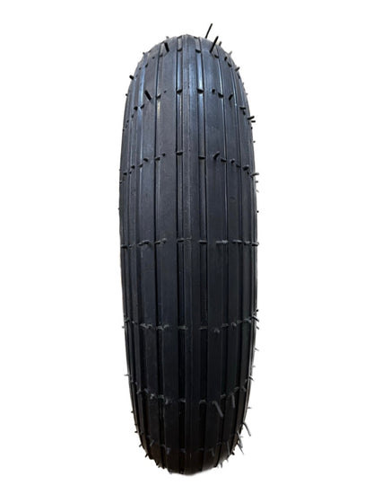 Classic wheels heavy duty WheelBarrow tire with disc 3.50-8, 8 ply rating durable rubber, leak proof, and long lasting ideal for wheelbarrow and trolley (1No)