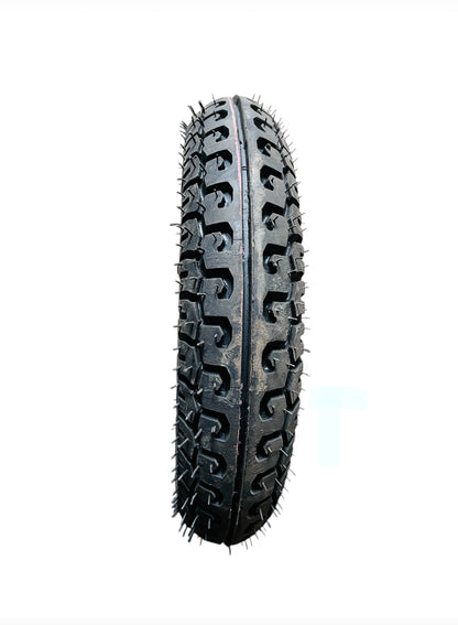 Classic wheels heavy duty WheelBarrow tire with Heavydisc 3.50-10, 8 ply rating durable rubber, leak proof, and long lasting ideal for wheelbarrow and trolley (1No)