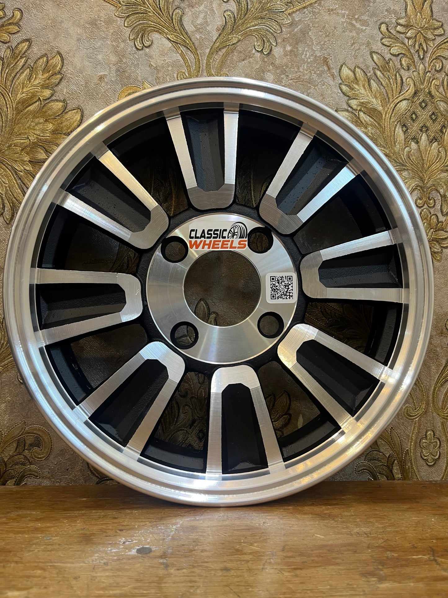 Alloy Wheel Rim for Food Cart & E-Rickshaw | Heavy Duty Trolley Alloy