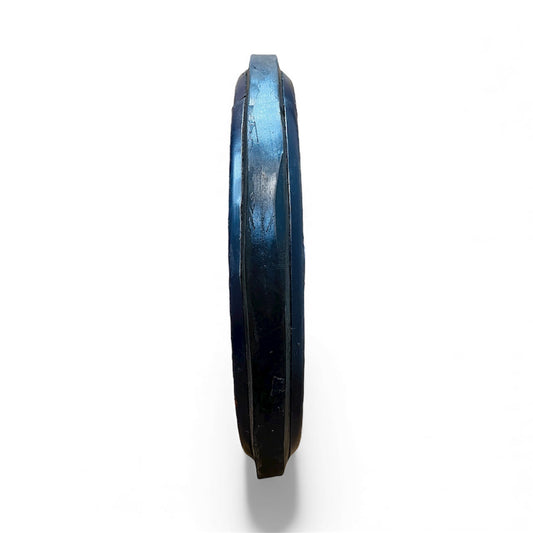 Heavy Duty 14inch Solid Rubber Spoked Wheel | Nagar Nigam Rickshaw Theli & Wheelbarrow Wheel