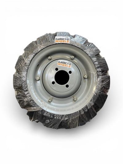 Classic wheels heavy duty WheelBarrow tire with (Hub) disc 14x3, 8 ply rating durable rubber, leak proof, and long lasting ideal for wheelbarrow and trolley (1No)