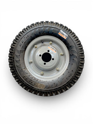 Classic wheels 4.00-8 heavy duty WheelBarrow (Hub) wheel/Trolley wheel 4.00-8,  8 ply rating durable rubber, leak proof, and long lasting ideal for wheelbarrow and trolley (1No)