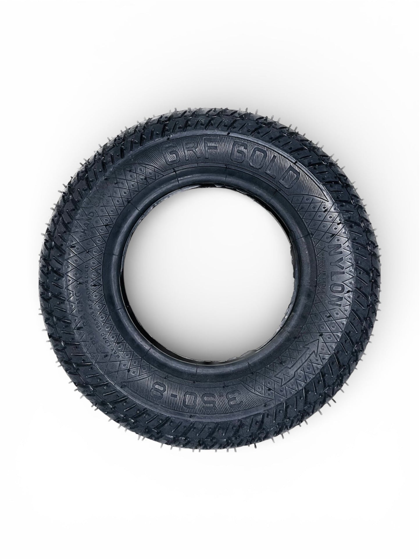 Classic wheels’ 3.50-8  heavy duty WheelBarrow tire with tube, 8 ply rating durable rubber, leak proof, and long lasting ideal for wheelbarrow and trolley (1No)
