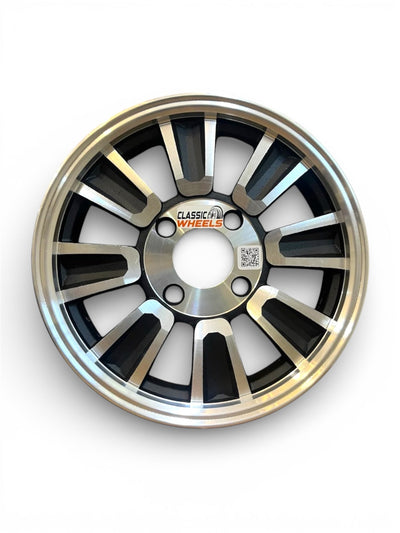 Alloy Wheel Rim for Food Cart & E-Rickshaw | Heavy Duty Trolley Alloy