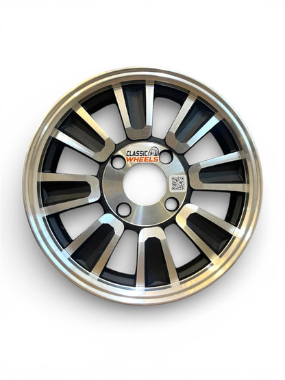 Alloy Wheel Rim for Food Cart & E-Rickshaw | Heavy Duty Trolley Alloy