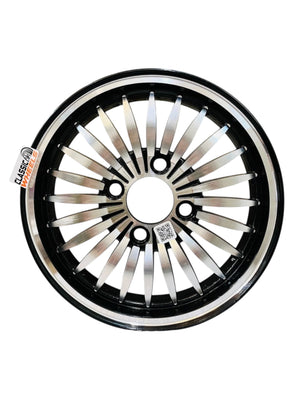 Alloy Wheel Rim for Food Cart & E-Rickshaw | Heavy Duty Trolley Alloy