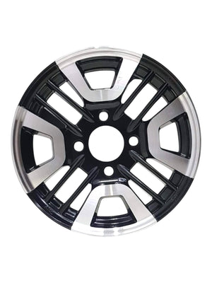 Alloy Wheel Rim for Food Cart & E-Rickshaw | Heavy Duty Trolley Alloy